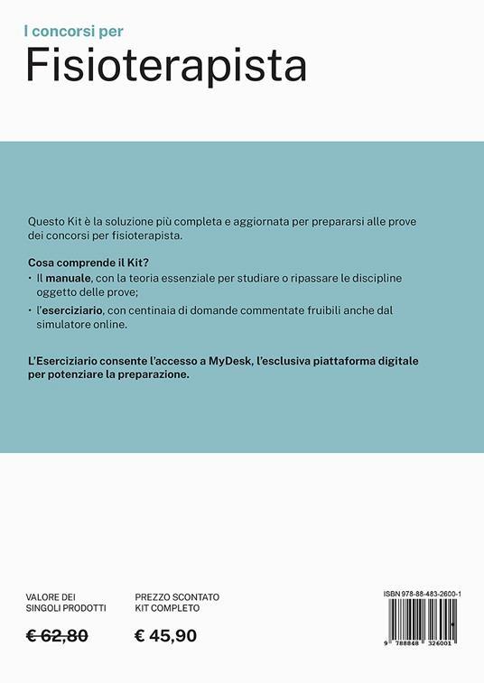 I concorsi per fisioterapista. Kit completo di preparazione - Ekaterina Burkova,Sonia Vettori - 2