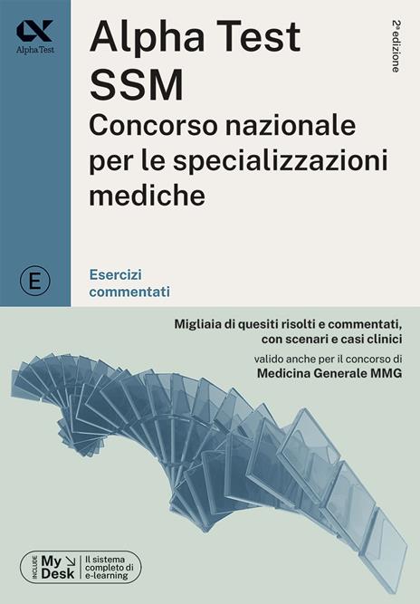 Alpha Test SSM. Concorso nazionale per le specializzazioni mediche. Esercizi commentati. Con software di simulazione - copertina