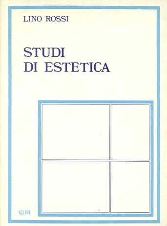Studi di estetica - Lino Rossi - copertina