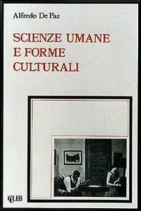 Scienze umane e forme culturali - Alfredo De Paz - copertina