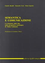 Semantica e comunicazione. L'evoluzione delle idee nella prospettiva sociologica di Niklas Luhmann