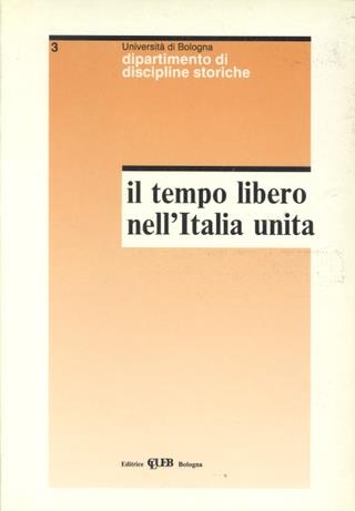 Il tempo libero nell'Italia unita - copertina