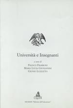 Università e insegnanti