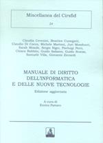 Manuale di diritto dell'informatica e delle nuove tecnologie