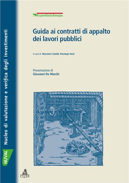 Guida ai contratti di appalto dei lavori pubblici - copertina