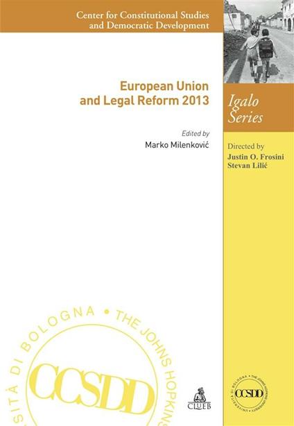  European union ang legal reform 2013 -  Marko Milenkovico - copertina