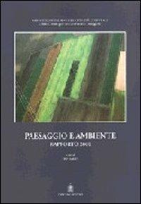 Paesaggio e ambiente. Rapporto 2000 - copertina