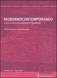 Modernocontemporaneo. Scritti in onore di Ludovico Quaroni - copertina