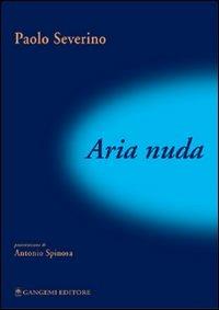 Aria nuda - Carmelo G. Severino - copertina