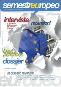 Semestre europeo (2010). Vol. 1 - copertina