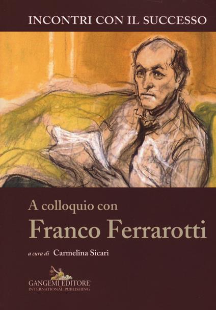 A colloquio con Franco Ferrarotti - copertina