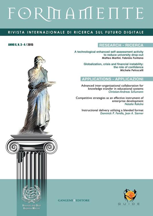 Formamente. Rivista internazionale sul futuro digitale (2015). Ediz. italiana e inglese vol. 3-4 - copertina