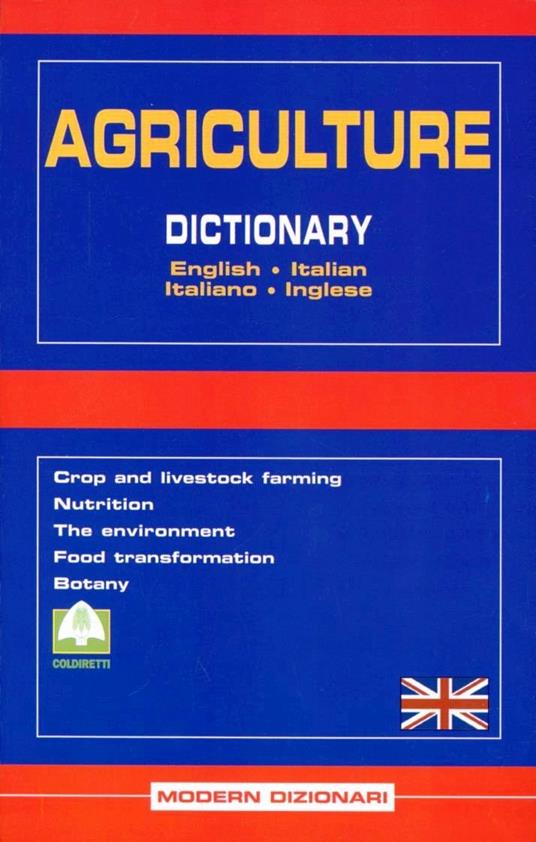 Agriculture Dictionary English-Italian - copertina