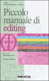 Piccolo manuale di editing - copertina