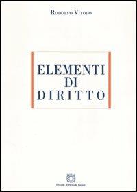 Elementi di diritto - Rodolfo Vitolo - copertina