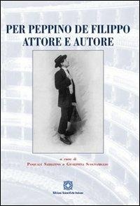 Per Peppino De Filippo attore e autore - copertina