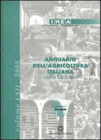 Annuario dell'agricoltura italiana 2008. Con CD-ROM - copertina