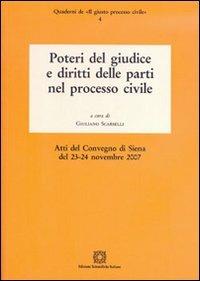 Poteri del giudice e diritti delle parti nel processo civile - copertina