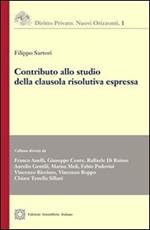 Contributo allo studio della clausola risolutiva espressa