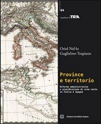 Province e territorio - Oriol Nel.lo,Guglielmo Trupiano - copertina