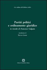 Partiti politici e ordinamento giuridico