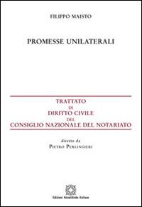 Promesse unilaterali - Filippo Maisto - copertina