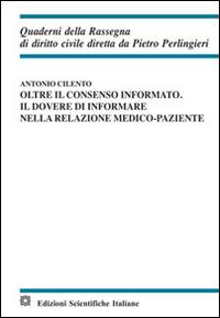 Oltre il consenso informato - Antonio Cilento - copertina