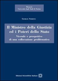 Il ministro della giustizia ed i poteri della Stato - Giorgio Sobrino - copertina