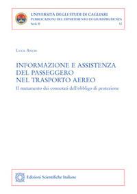 Informazione e assistenza del passeggero nel trasporto aereo - Luca Ancis - copertina