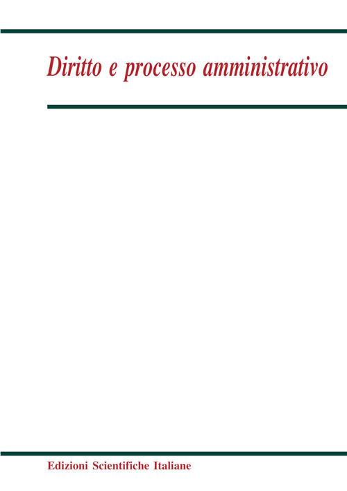 Diritto e processo amministrativo (2018). Vol. 1 - copertina