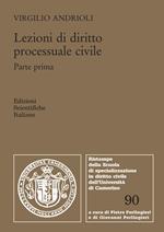 Lezioni di diritto processuale civile-Appunti di diritto processuale civile