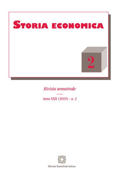 Storia economica (2019). Vol. 2 - copertina