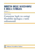 Comunione legale tra coniugi. Flessibilità tipologica e tutele ordinamentali