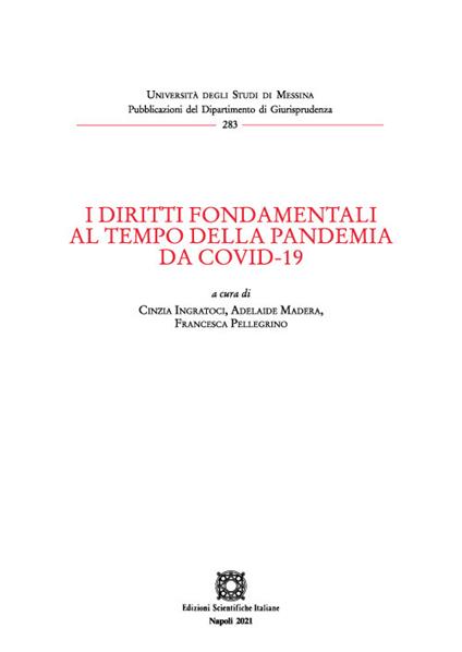 I diritti fondamentali al tempo della pandemia da Covid-19 - copertina
