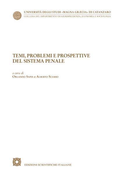 Temi, problemi e prospettive del sistema penale - copertina