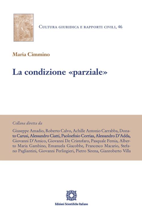 La condizione «parziale» - Maria Cimmino - copertina