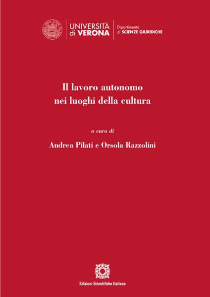 Il lavoro autonomo nei luoghi della cultura - copertina