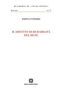 Image of Il difetto di durabilità del bene