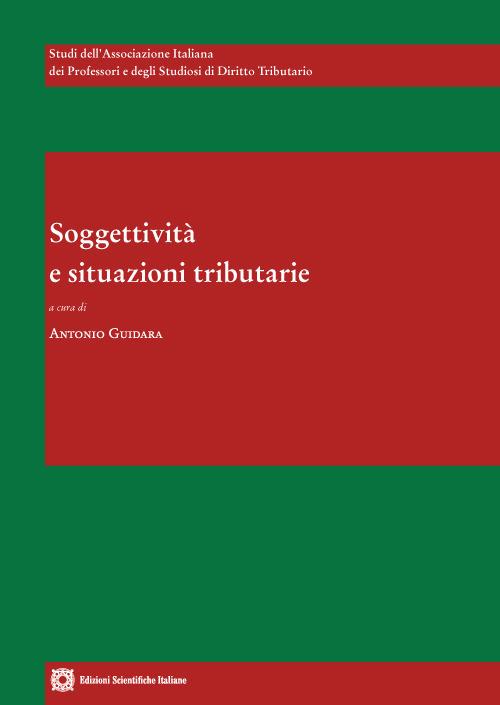 Soggettività e situazioni tributarie - copertina