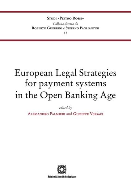 European Legal Strategies for payment systems in the Open Banking Age - copertina