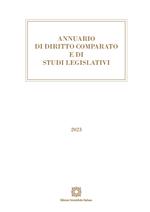 Annuario di diritto comparato e di studi legislativi 2023