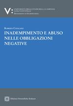 Inadempimento e abuso nelle obbligazioni negative