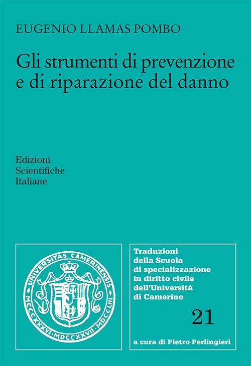 Gli strumenti di prevenzione e di riparazione del danno - Eugenio Llamas Pombo - copertina