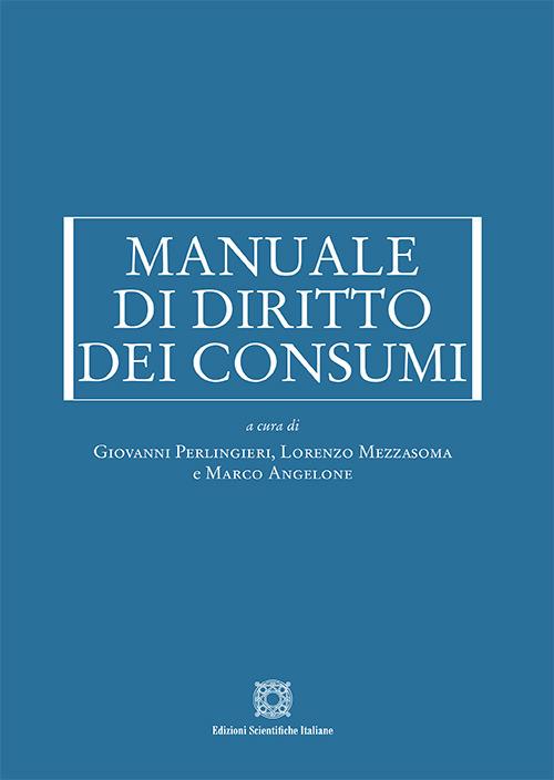 Manuale di diritto dei consumi - copertina