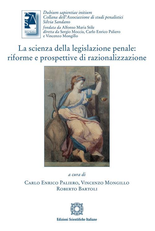 La scienza della legislazione penale - copertina