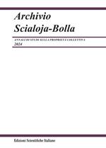 Archivio Scialoja-Bolla (2024)