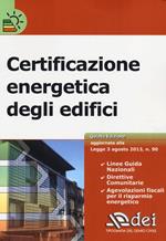 Certificazione energetica degli edifici