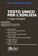 Testo unico per l'edilizia e leggi collegate