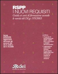 RSPP. I nuovi requisiti - Massimo Caroli,Anita Caroli - copertina