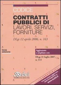 Codice contratti pubblici di lavori, servizi, forniture - copertina
